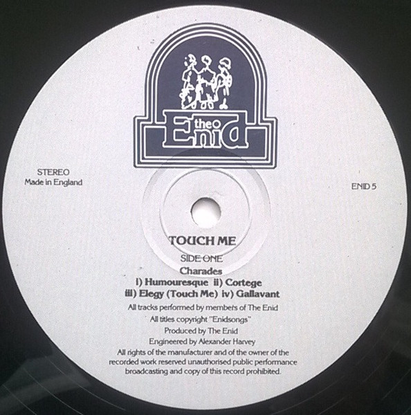 The Enid - Touch Me | Not On Label (The Enid Self-released) (ENID 5) - 3