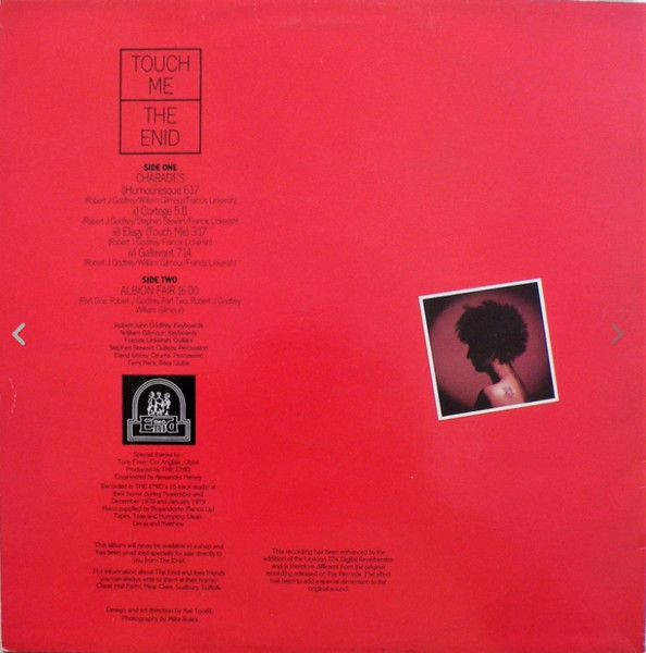 The Enid - Touch Me | Not On Label (The Enid Self-released) (ENID 5) - 2