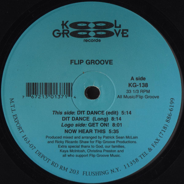 Flip Groove - Dit Dance | Kool Groove Records (KG-138) - main Flip Groove - Dit Dance | Kool Groove Records (KG-138) - main