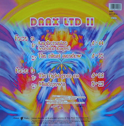 Drax - Amphetamine | Dance Pool (DAN 661102 6) - 2