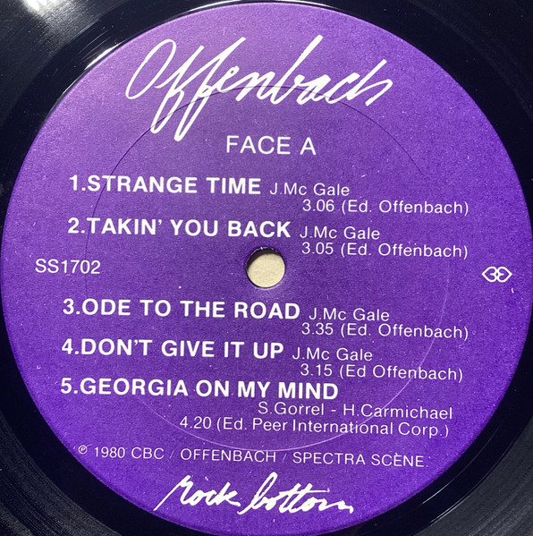 Offenbach - Rock Bottom | Spectra Scène (SS 1702) - 3 Offenbach - Rock Bottom | Spectra Scène (SS 1702) - 3