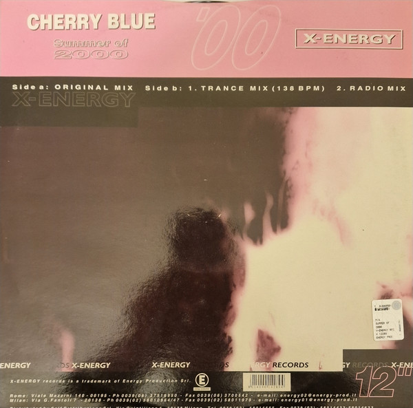 Cherry Blue - Summer Of 2000 | X-Energy Records (X-12289) - 2