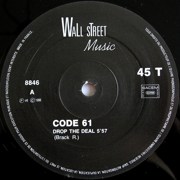 Code 61 - Drop The Deal | Wall Street Music (8 846) - 3