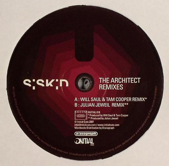 Siskid - The Architect Remixes | Initial Cuts (INITIAL 018) - main Siskid - The Architect Remixes | Initial Cuts (INITIAL 018) - main