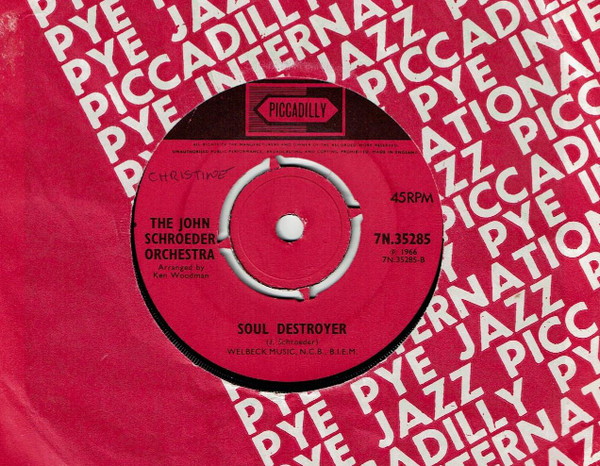 The John Schroeder Orchestra - Hungry For Love | Piccadilly (7N 35285)