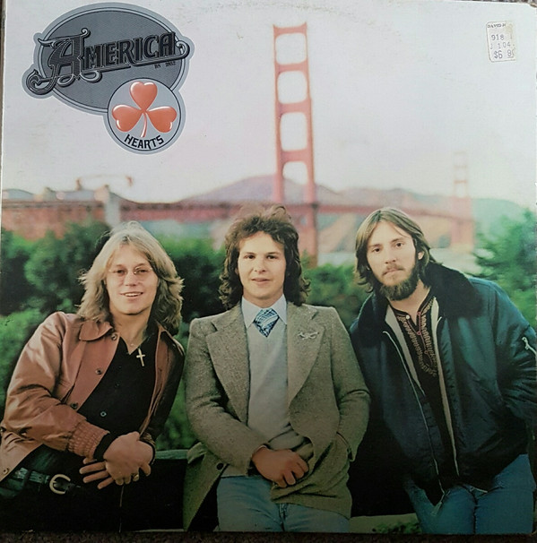 America - Hearts | Warner Bros. Records (BS-2852)