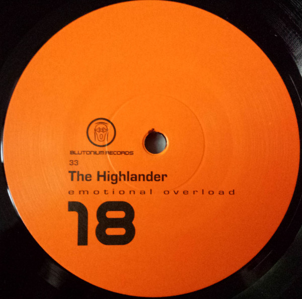 The Highlander - Emotional Overload | Blutonium Records (BLU-018) - 2