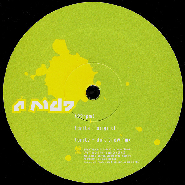 Anja Schneider - Tonite | [PIAS] (PIASD 4726) - 2