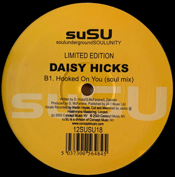 Kenny Thomas / Daisy Hicks - Crazy World / Hooked On You | SuSU (12SuSU18) - 2