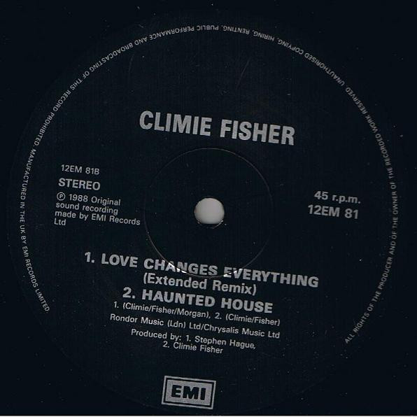 Climie Fisher - Love Like A River | EMI (12 EM 81) - 4