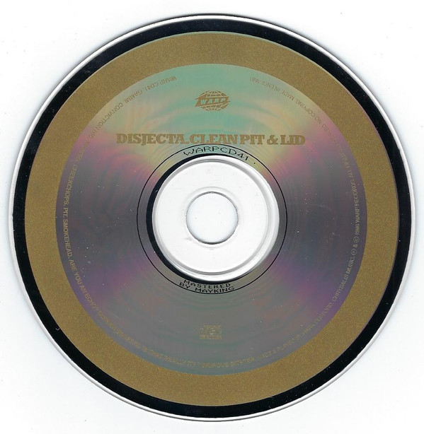 Disjecta - Clean Pit & Lid | Warp Records (WARP CD41)
