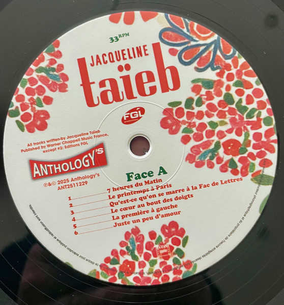 Jacqueline Taieb - Jacqueline Taïeb | Anthology's (ANT2511229) - 3