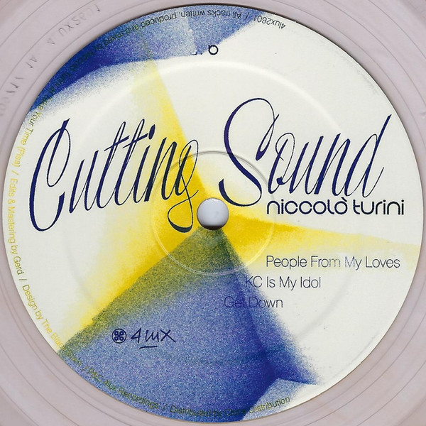Niccolò Turini - Cutting Sound | 4 Lux (4lux2601) - 2