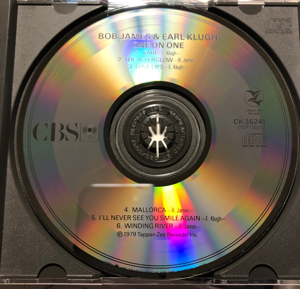 Bob James & Earl Klugh - One On One | CBS (CK 36241) - 3