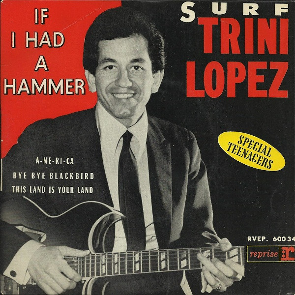 Trini Lopez - Surf - If I Had A Hammer | Reprise Records (RVEP. 60.034)