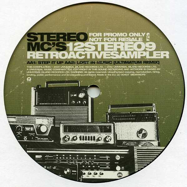 Stereo MC's - RetroActiveSampler | Island Records (12 STEREO 9) - 4