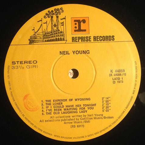 Neil Young - Neil Young | Reprise Records (K 44059) - 3 Neil Young - Neil Young | Reprise Records (K 44059) - 3