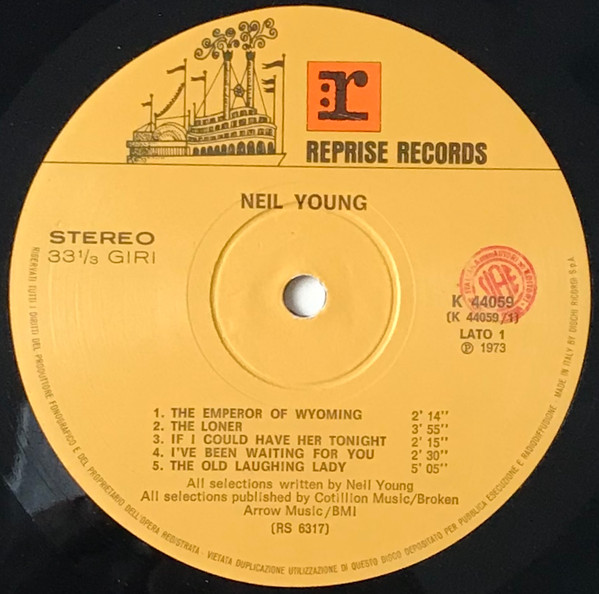 Neil Young - Neil Young | Reprise Records (K 44059) - 4 Neil Young - Neil Young | Reprise Records (K 44059) - 4