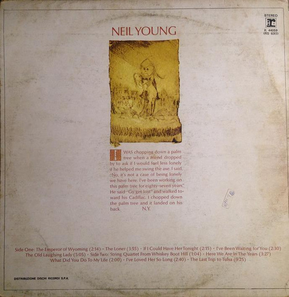 Neil Young - Neil Young | Reprise Records (K 44059) - 2 Neil Young - Neil Young | Reprise Records (K 44059) - 2