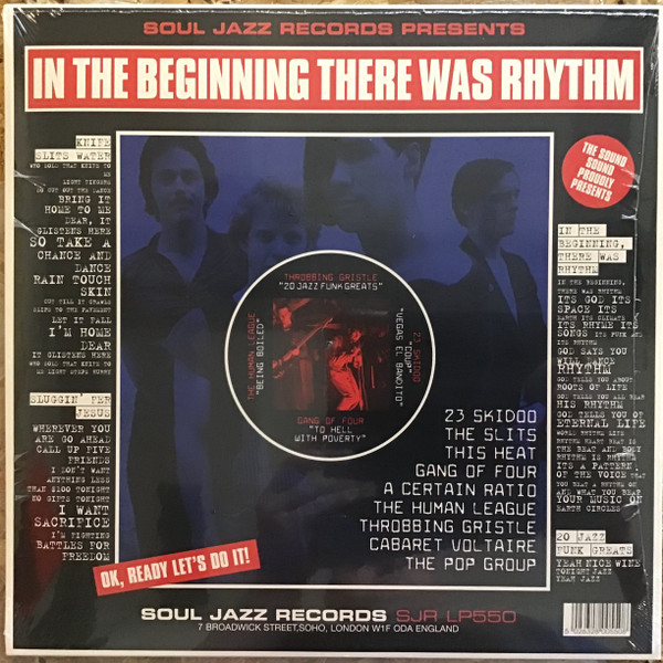 Various - In The Beginning There Was Rhythm | Soul Jazz Records (SJR LP550) - 2