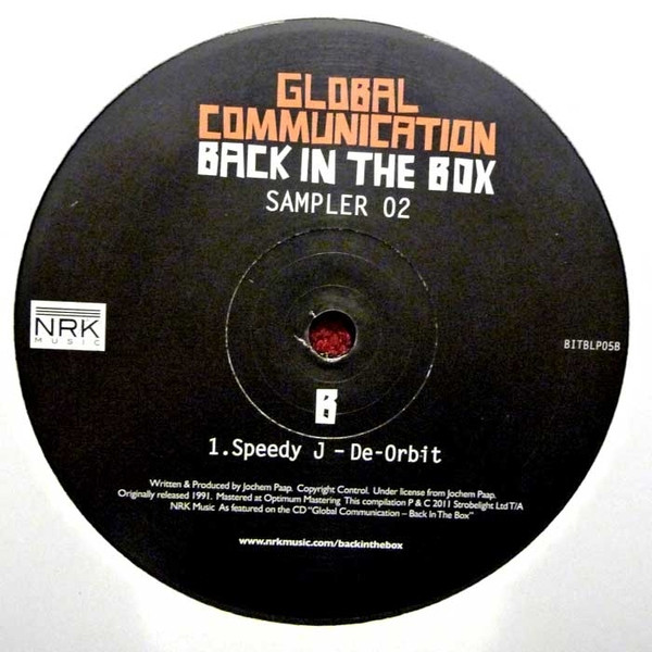 Global Communication - Back In The Box (Sampler 02) | Back In The Box (BITBLP05B) - 2