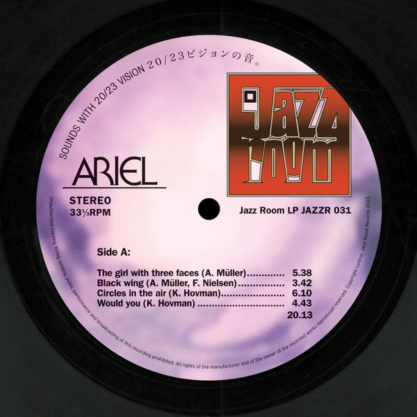 Ariel - Ariel | Jazz Room Records (JAZZR 031) - 3