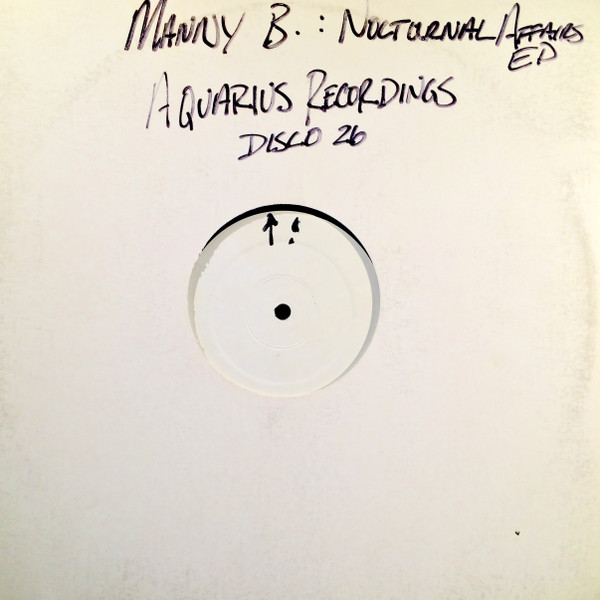 Manny Berenguel - Nocturnal Affaires E.P. | Aquarius Recordings (disco 26)