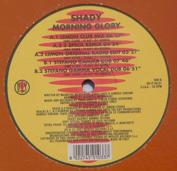 Shady - Morning Glory | Do It Yourself (DO IT 06.01) - main