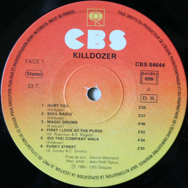 Killdozer - Killdozer | CBS (CBS 84644) - 3