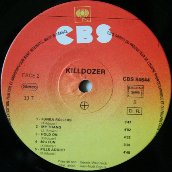 Killdozer - Killdozer | CBS (CBS 84644) - 4