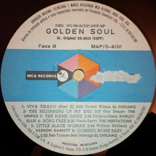 Various - Golden Soul Vol. 1 | MCA Records (MAP/S-4191) - 4