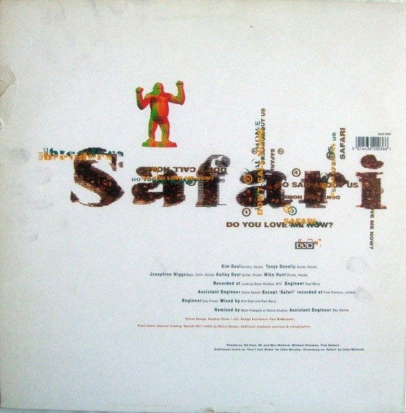 The Breeders - Safari | 4AD (BAD 2003) - 2