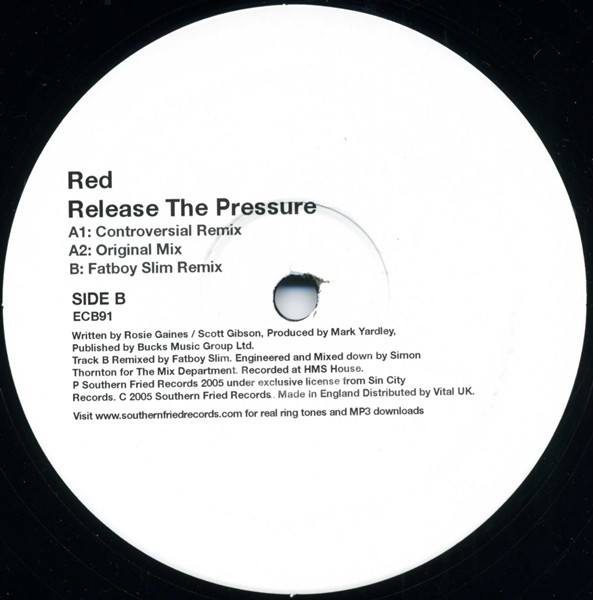 RED - Release The Pressure | Southern Fried Records (ECB91) - 3 RED - Release The Pressure | Southern Fried Records (ECB91) - 3