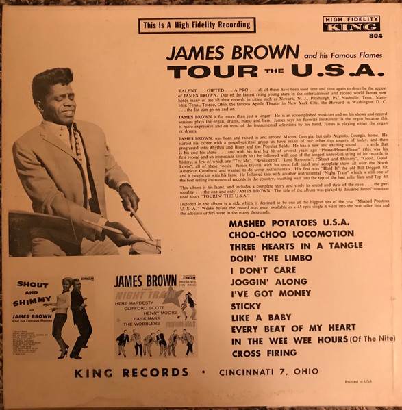 James Brown & The Famous Flames - Tour The U.S.A. | Regency (804) - 2