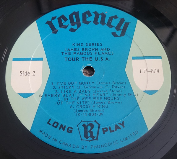 James Brown & The Famous Flames - Tour The U.S.A. | Regency (804) - 4