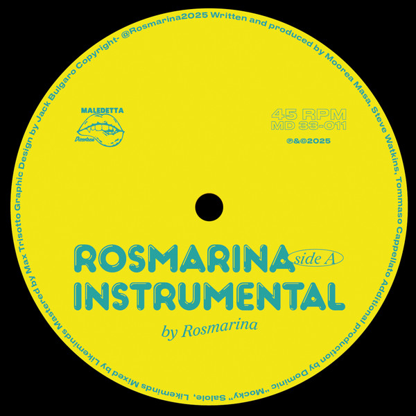 Rosmarina - Rosmarina | Maledetta Discoteca (MD 33-011) - 3