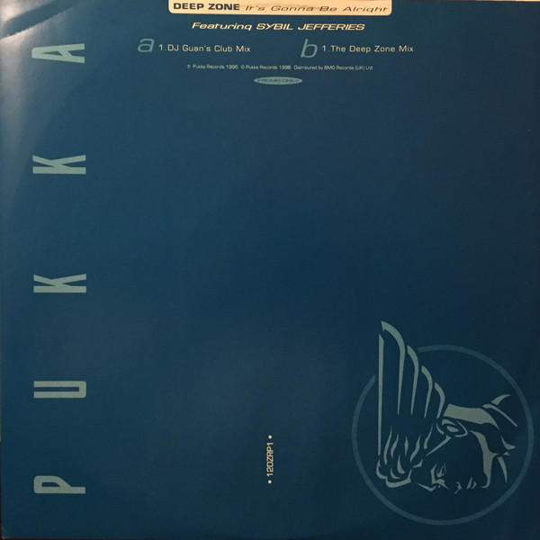 Deep Zone - It's Gonna Be Alright | Pukka Records (12DZRP1)