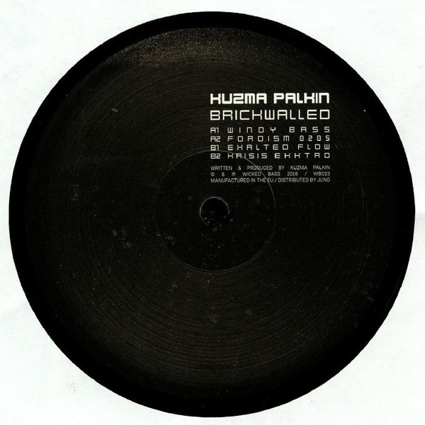 Kuzma Palkin - Brickwalled | Wicked Bass (WB023) - main