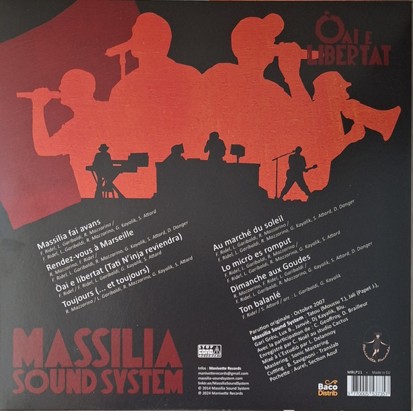 Massilia Sound System - Òai E Libertat | Manivette Records (MRLP11) - 2 Massilia Sound System - Òai E Libertat | Manivette Records (MRLP11) - 2