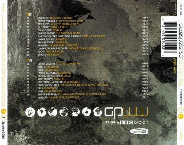 Gilles Peterson - Worldwide Programme 1 | Talkin' Loud (560 100-2) - 2 Gilles Peterson - Worldwide Programme 1 | Talkin' Loud (560 100-2) - 2