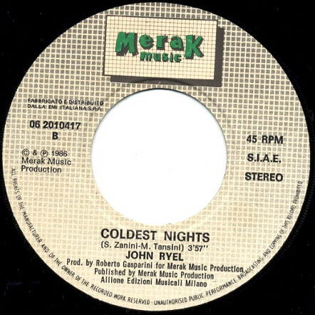 John Ryel - The Best Of My Love | Merak Music (06 2010417) - 4