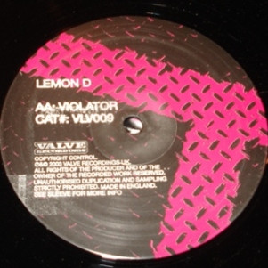Lemon D - Generation X (Krush U) / Violator | Valve Recordings (VLV009) - 4