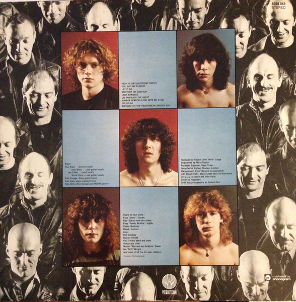 Def Leppard - High 'N' Dry | Vertigo (6359 045) - 2