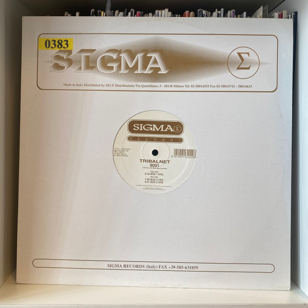 Tribalnet - 9001 | Sigma Records (Sigma 020)