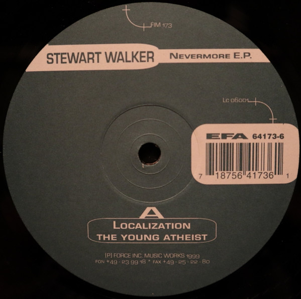 Stewart Walker - Nevermore E.P. | Force Inc. Music Works (FIM 173)