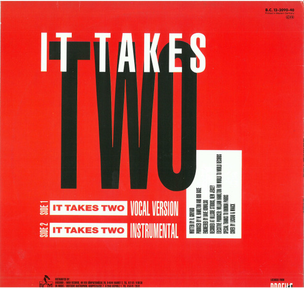 Rob Base & DJ E-Z Rock - It Takes Two | BCM Records (B.C. 12-2090-40) - 2 Rob Base & DJ E-Z Rock - It Takes Two | BCM Records (B.C. 12-2090-40) - 2