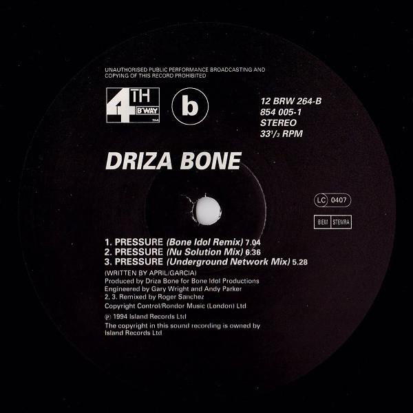 Drizabone - Pressure | 4th & Broadway (12 BRW 264) - 4 Drizabone - Pressure | 4th & Broadway (12 BRW 264) - 4