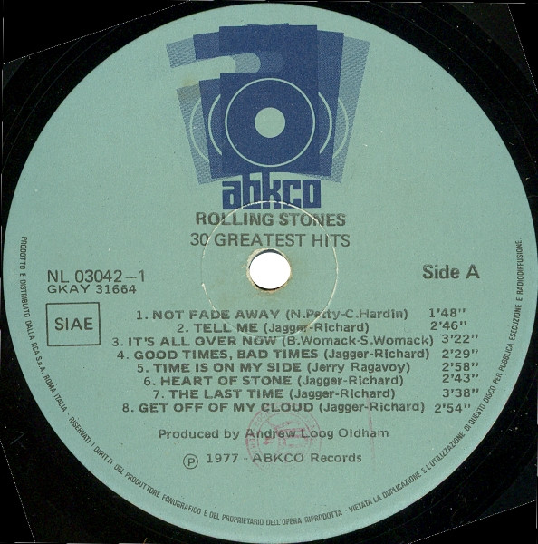 The Rolling Stones - 30 Greatest Hits | ABKCO (NL 03042(2)) - 3 The Rolling Stones - 30 Greatest Hits | ABKCO (NL 03042(2)) - 3