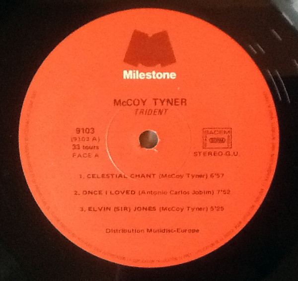 McCoy Tyner - Trident | Milestone (9103) - 2 McCoy Tyner - Trident | Milestone (9103) - 2