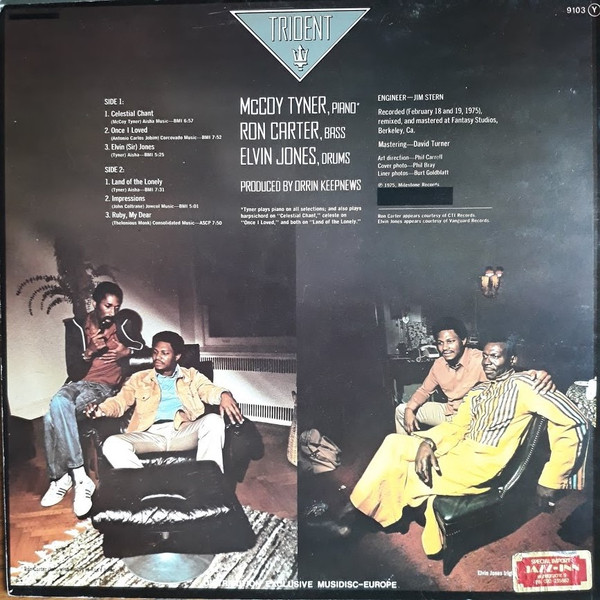 McCoy Tyner - Trident | Milestone (9103) - main McCoy Tyner - Trident | Milestone (9103) - main